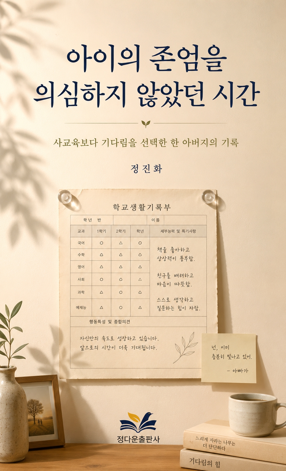 아이의 존엄을 의심하지 않았던 시간 전자책 유통 표지